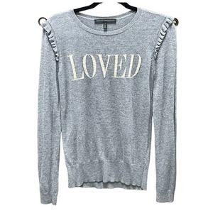 White House Black Market Women's Cashmere and Wool Mix Sweater Small